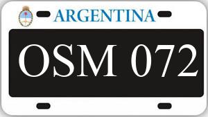 Patente OSM072