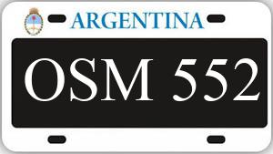 Patente OSM552