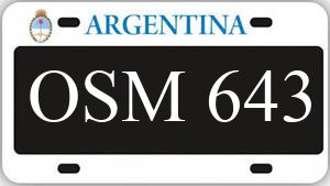Patente OSM643