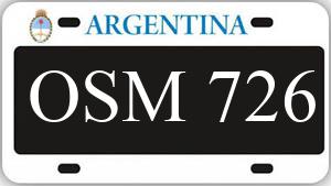 Patente OSM726