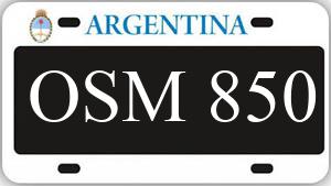 Patente OSM850