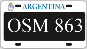 Patente OSM863
