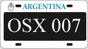 Patente OSX007