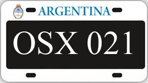 Patente OSX021