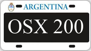 Patente OSX200