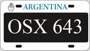 Patente OSX643