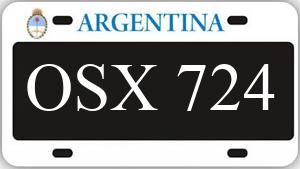 Patente OSX724