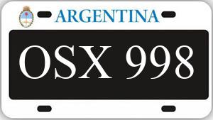 Patente OSX998
