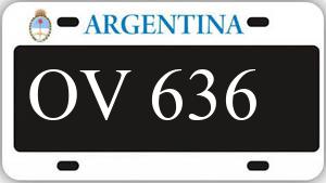 Patente AA636OV