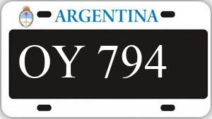 Patente AA794OY