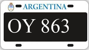 Patente AA863OY