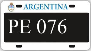 Patente AA076PE