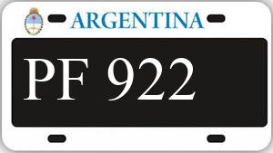 Patente AA922PF