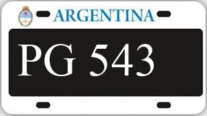 Patente AA543PG