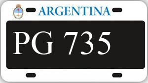 Patente AA735PG