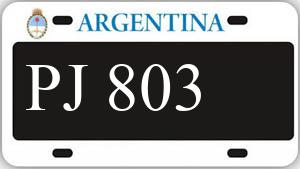 Patente AA803PJ