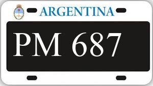 Patente AA687PM
