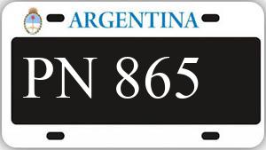 Patente AA865PN