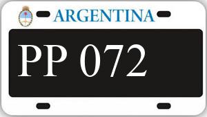 Patente AA072PP