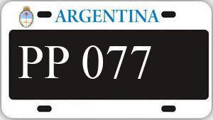 Patente AA077PP