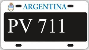 Patente AA711PV