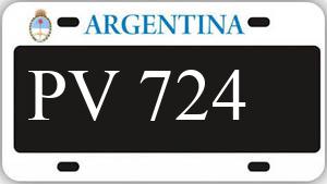 Patente AA724PV
