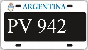 Patente AE942PV
