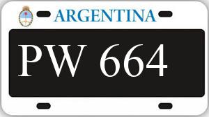 Patente AA664PW