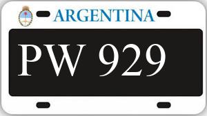 Patente AA929PW