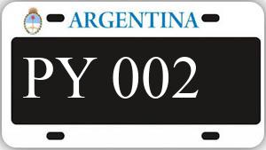 Patente AA002PY