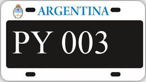 Patente AA003PY