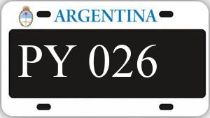 Patente AA026PY
