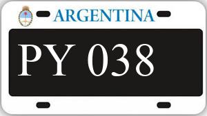 Patente AA038PY