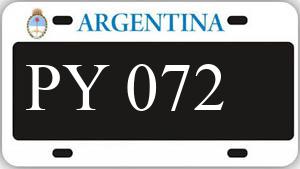 Patente AE072PY