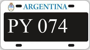 Patente AE074PY