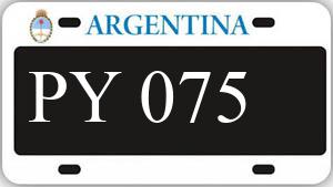 Patente AA075PY
