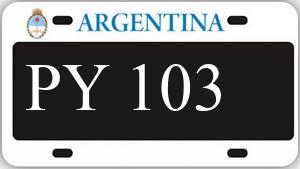 Patente AA103PY