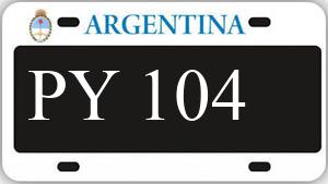 Patente AA104PY