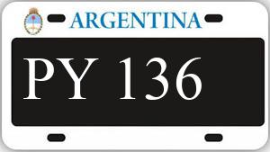 Patente AA136PY