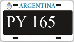 Patente AA165PY