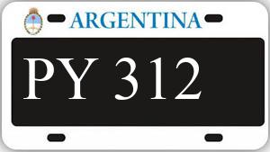 Patente AA312PY