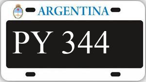 Patente AA344PY