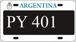 Patente AA401PY