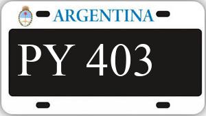 Patente AE403PY