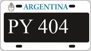 Patente AA404PY