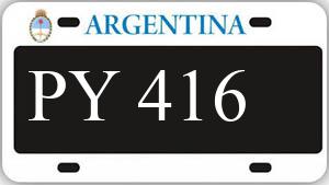 Patente AE416PY