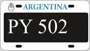 Patente AA502PY