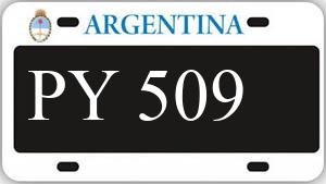 Patente AE509PY
