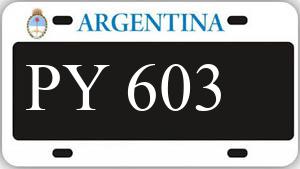 Patente AE603PY