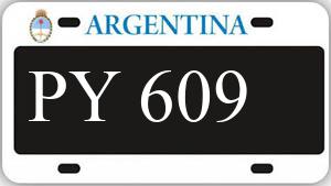 Patente AA609PY